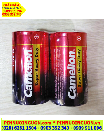 Camelion R20P-SP2R, Pin đại 1.5v Camelion R20P-SP2R Super Heavy Duty (MẪU MỚI), Gói 2viên